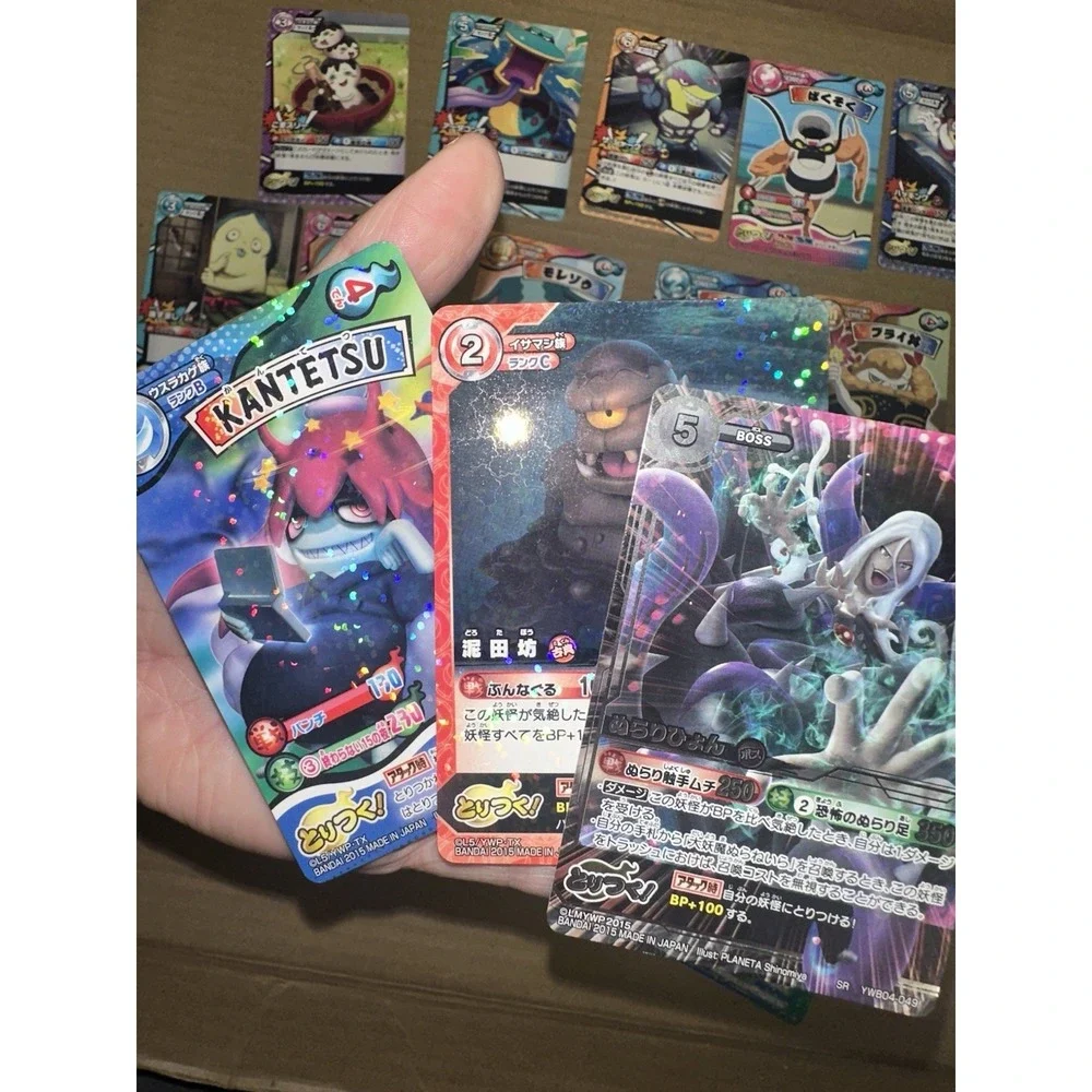 Yokai‎ Watch Toritsuki Card Battle Bulk Cards Yo-Kai LP-DMG many foils Bandai